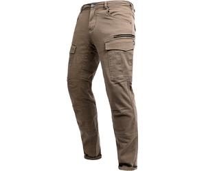 John Doe Stroker Cargo XTM Pantaloni tessili moto, beige, taglia 38 per maschi