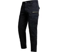 John Doe Stroker Cargo XTM Pantaloni tessili moto, nero, taglia 34 per maschi