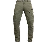 John Doe Stroker Cargo XTM Pantaloni tessili moto, verde, taglia 38