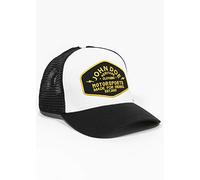 John Doe Trucker cap - Berretto da Baseball con Cotone - Berretto da Baseball con Ricamo del Marchio - Berretto a Scatto con Inserto in Rete