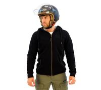 John Doe V2 XTM Felpa con cappuccio moto, nero, taglia 3XL