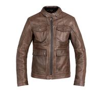 John Doe Drifter Giacca di pelle da moto, marrone, taglia M per maschi