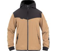 John Doe XTM Hoodie V3 Softshell, giacca tessile impermeabile S male Marrone Chiaro/Nero