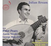 John Dowland Julian Bream: Live, Aldeburgh Festival 1958 & 1959 (CD) Album