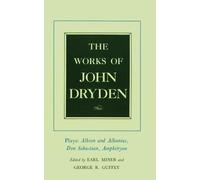 John Dryden The Works of John Dryden, Volume XV (Copertina rigida)