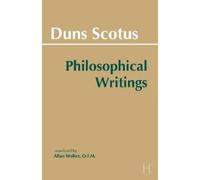 John Duns Scotus Duns Scotus: Philosophical Writings (Tascabile)