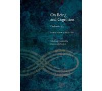 John Duns Scotus On Being and Cognition (Copertina rigida)