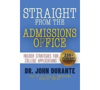 John Durante Straight From The Admissions Office (Tascabile)