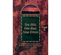 John E Berger Ten Hits, One Run, Nine Errors (Tascabile)