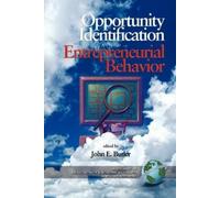 John E. Butler Opportunity Identification and Entrepreneurial (Copertina rigida)