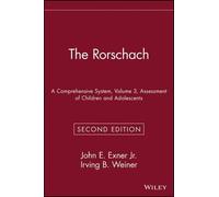 John E. Exner, Jr. Ir The Rorschach, Assessment of Children a (Copertina rigida)