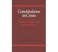 John E. Finn Constitutions in Crisis (Copertina rigida)