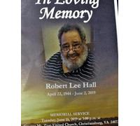 John Edward Hocker ROBERT HALL FUNERAL JUNE 2019 (Tascabile)