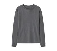 John Elliott, ,Tops ,Uomo ,Grigio ,S Boxy Cropped Long Sleeve Tee