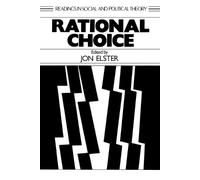 John Elster Rational Choice (Tascabile)