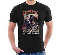 John Elton - T-Shirt # M Unisex Black # Captain Fantastic