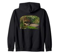 John Everett Millais Ophelia Felpa con Cappuccio