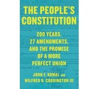 John F. Kowal Wilfred U. Codrington I The People's Constituti (Copertina rigida)