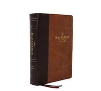 John F. MacArth ESV, MacArthur Study Bible, Brown Leather (Rilegato in ecopelle)