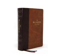 John F. MacArth NASB, MacArthur Study Bible, Brown Leathe (Rilegato in ecopelle)