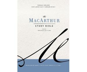 John F. MacArth NASB, MacArthur Study Bible, Gray Hardcover, (Copertina rigida)