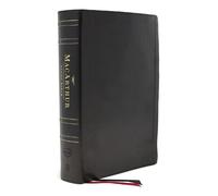 John F. MacArth NKJV, MacArthur Study Bible, Black Genuin (Rilegato in ecopelle)