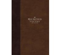 John F. MacArth NKJV, MacArthur Study Bible, Brown Leathe (Rilegato in ecopelle)