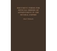 John F. Richard Document Forms for Official Orders of Appoint (Copertina rigida)