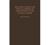 John F. Richard Document Forms for Official Orders of Appoint (Copertina rigida)