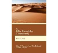 John F Walvoord Bible Knowledge Commentary His (Tascabile) Bk Commentary