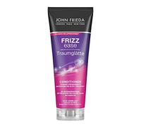 John Frieda - Balsamo lisciante per capelli crespi Ease - Contenuto: 250 ml - raddrizzamento dei capelli e protezione dell'umidità 72 ore con cheratina - Per capelli indisciplinati, di spessore medio