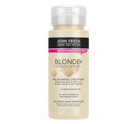 John Frieda Blonde+ Repair System Pre-Shampoo Treatment - Contenuto: 100 ml - Con Bond Building Plex - Per biondo danneggiato dallo sbiancamento - Protegge i capelli