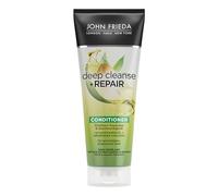 John Frieda Deep Cleanse & Repair Balsamo - Contenuto: 250 ml - Riparazione visibile e levigatezza - Per capelli danneggiati e danneggiati