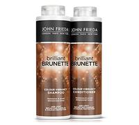 JOHN FRIEDA Duo Pack Brilliant Brunette Color Vibrancy, Shampoo e Balsamo (la confezione può variare)