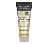John Frieda - Highlight Refresh & Shine Conditioner - Inhalt: 250 ml - Neuer Glanz und intensive Leuchtkraft für Blonds Haar & Strähnchen
