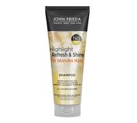 John Frieda - Highlight Refresh & Shine Shampoo - Contenuto: 250 ml - Nuova lucentezza e luminosità intensa per capelli biondi e ciocche