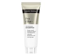 John Frieda Pro Filler+ Shampoo Densificatore | Apporta fino al 200% in più di Densità | Rafforza e ammorbidisce i capelli fini | con biotina e acido ialuronico | Travel Size 75 ml