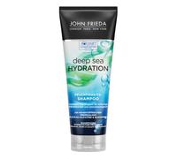John Frieda Shampoo idratante Deep Sea Hydration - Contenuto: 250 ml - senza solfati SLS/SLES - Con alghe marine ricche di sostanze nutritive