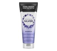 John Frieda Shimmering Silver Shampoo - Contenuto: 250 ml - Pulisce e nutre i capelli grigi - Per una lucentezza fresca e radiosa