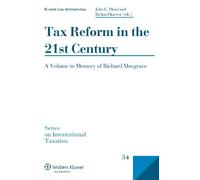 John G. Head Head, John G. Tax Reform in the 21st Century (Copertina rigida)