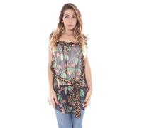 John Galliano - Camicia con Scollo a Barca - -Tops -Donna -Multicolore -L