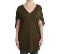 John Galliano Green shortsleeved blouse top - M