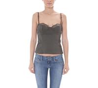 John Galliano - Intimo Verde in Elastan con Inserti in Pizzo - -Tops -Donna -Verde -M