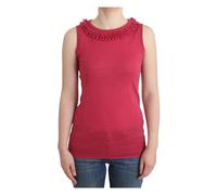John Galliano - Top in maglia rosa elegante - -Tops -Donna -Rosa -S