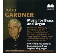 John Gardner John Gardner: Music for Brass and Organ (CD) Album