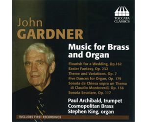 John Gardner John Gardner: Music for Brass and Organ (CD) Album