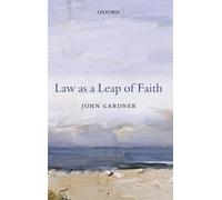 John Gardner Law as a Leap of Faith (Copertina rigida)