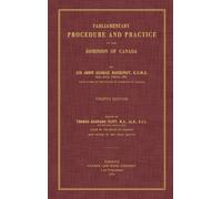 John George Bou Parliamentary Procedure and Practice in the D (Copertina rigida)
