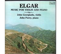 John Georgiadis - Elgar: Music For Violin And Piano (John Parry)