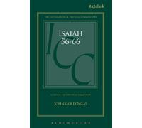 John Goldingay Isaiah 56-66 (ICC) (Tascabile) International Critical Commentary